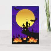 Spooky Halloween Kaart (Voorkant)