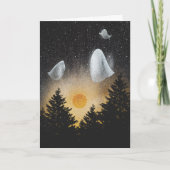 Spooky Halloween Kaart (Voorkant)