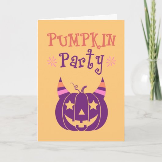 Spooky Halloween Kaart (Voorkant)