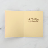 Spooky  Halloween Kaart (Binnen)