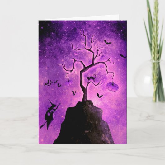 Spooky Halloween Kaart (Voorkant)