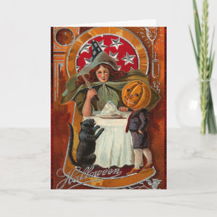 Spooky Halloween-kaart Kaart