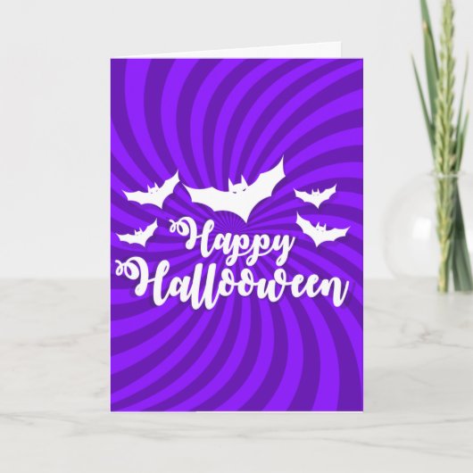Spooky Halloween-kaart Kaart (Voorkant)