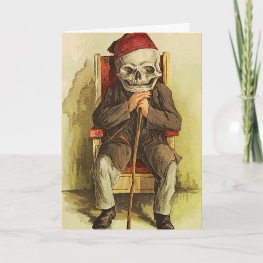 Spooky Halloween-kaart Kaart (Voorkant)