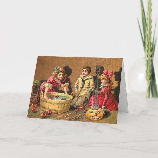 Spooky Halloween-kaart Kaart (Voorkant)