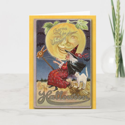 Spooky Halloween-kaart Kaart (Voorkant)