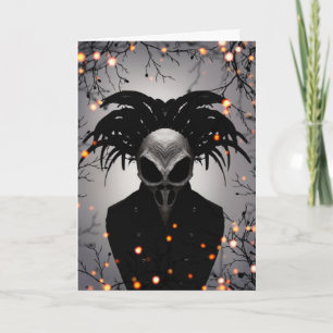 Spooky Halloween-kaart Kaart
