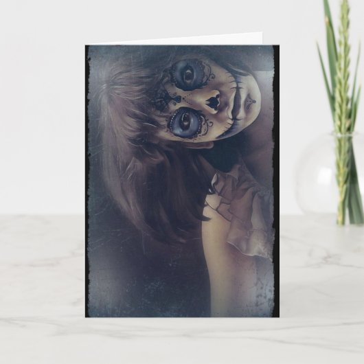 Spooky Halloween-kaart Kaart (Voorkant)