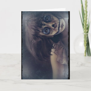 Spooky Halloween-kaart Kaart