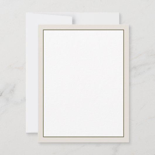 Spooky Halloween Kaart Sjabloon (Achterkant)