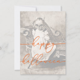 Spooky Halloween Kaart Sjabloon