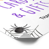 Spooky Halloween Kaarten & Cadeaus Tafelteken 8x10 Poster (Hoek)