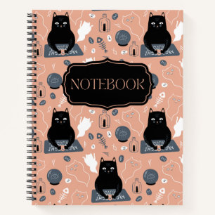 Spooky Halloween Kat Geesten Notitieboek