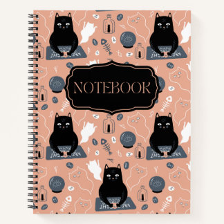 Spooky Halloween Kat Geesten Notitieboek