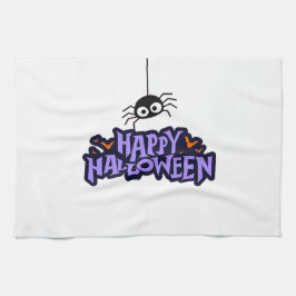 Spooky Halloween keukenhanddoek