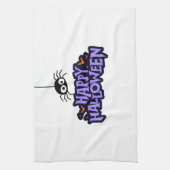 Spooky Halloween keukenhanddoek (Verticaal)