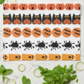 Spooky Halloween keukenhanddoeken (Gevouwen)