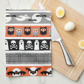 Spooky Halloween keukenhanddoeken (Quarter Fold)