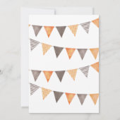 Spooky Halloween Kids Birthday Party Invitation Kaart (Achterkant)