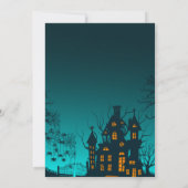 Spooky Halloween Kinder Costume Birthday Party Kaart (Achterkant)