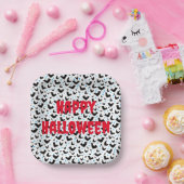 Spooky Halloween knuppel ontworpen papieren Bord (Feest)