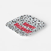 Spooky Halloween knuppel ontworpen papieren Bord (Gebogen)