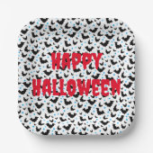Spooky Halloween knuppel ontworpen papieren Bord (Voorkant)