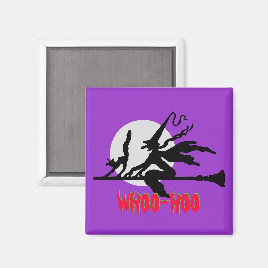 Spooky Halloween koelkast magneet (Voorkant / Achterkant)