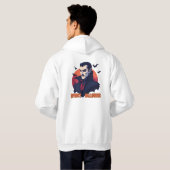 Spooky Halloween-kostuum Hoodie (Achterkant volledig)