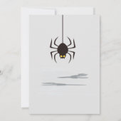 Spooky Halloween kostuum Kids Verjaardagsfeestje Kaart (Achterkant)