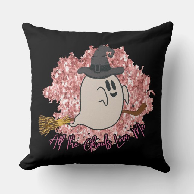 Spooky Halloween Kussen (Voorkant)