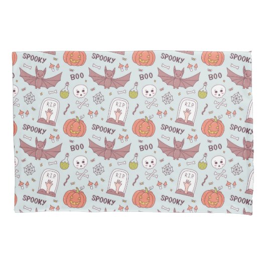 Spooky Halloween Kussensloop (Voorkant)
