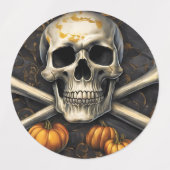 Spooky Halloween Labels (Design 1)