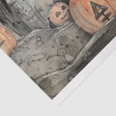 Spooky Halloween Landschap 1 Decoupage Papier (Detail)
