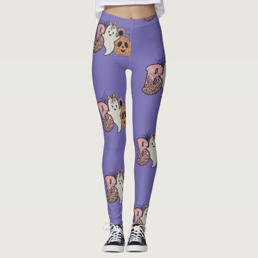 Spooky Halloween Leggings (Voorkant)