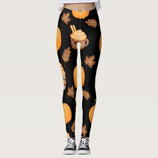 Spooky Halloween Leggings (Voorkant)