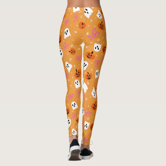 Spooky Halloween  Leggings (Achterkant)