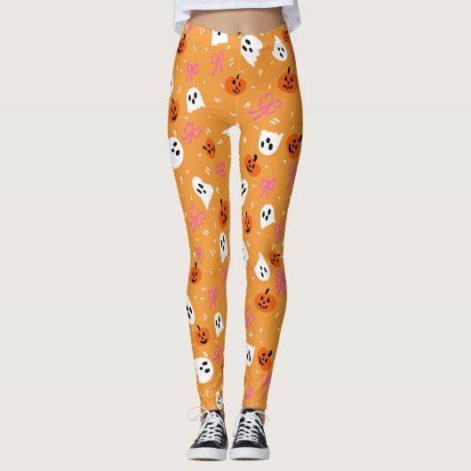 Spooky Halloween  Leggings (Voorkant)