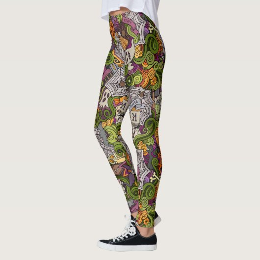 Spooky Halloween Leggings (Links)