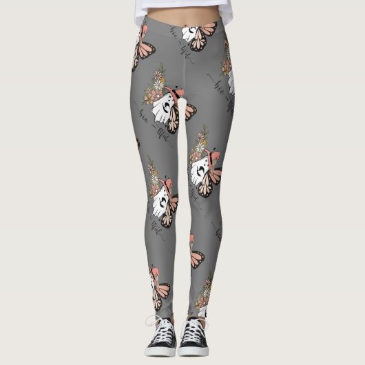 Spooky Halloween Leggings (Voorkant)