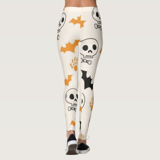 Spooky Halloween Leggings (Achterkant)