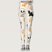 Spooky Halloween Leggings (Voorkant)