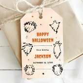 Spooky Halloween Leuke Ghost Cadeaulabel