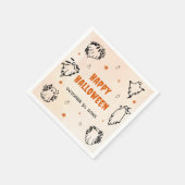 Spooky Halloween Leuke Ghost Servet (Hoek)