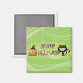 spooky Halloween Magneet (Voorkant / Achterkant)
