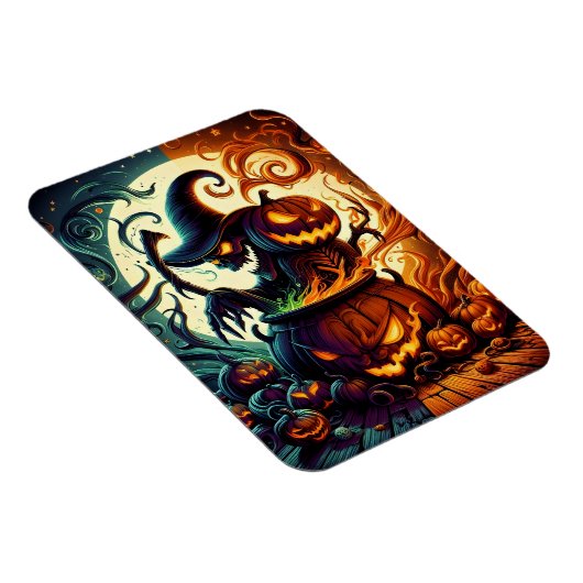 Spooky Halloween Magnet Magneet (Rechterzijde)