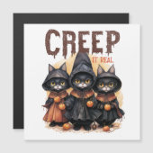 Spooky Halloween Magnetische Kaart (Voorkant / Achterkant)