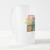 Spooky Halloween Matglas Bierpul (Voorkant links)