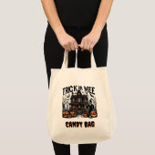 Spooky Halloween met geesten en pompoenen! Tote Bag (Voorkant (product))