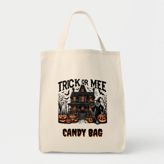 Spooky Halloween met geesten en pompoenen! Tote Bag (Voorkant)